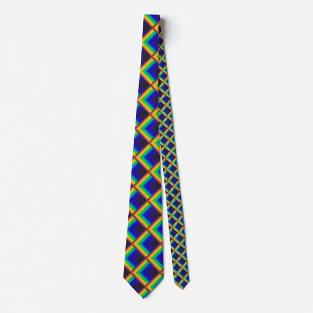 Solar spectrum scales neck tie (Front)