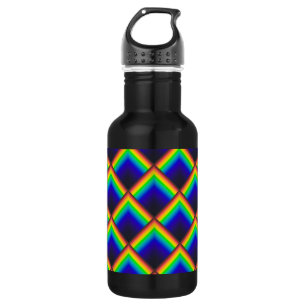 Solar spectrum scales stainless steel water bottle