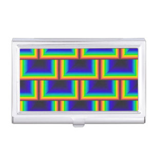 Solar spectrum square scales business card case