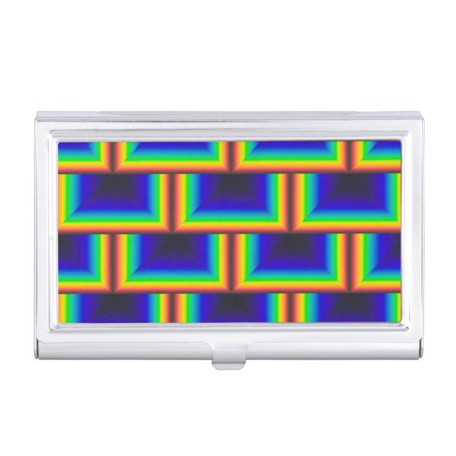 Solar spectrum square scales business card case (Front)