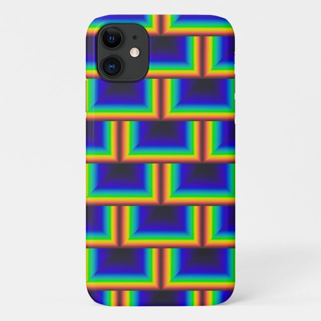 Solar spectrum square scales Case-Mate iPhone case (Back)