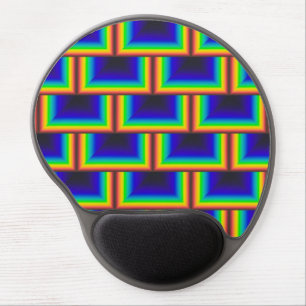 Solar spectrum square scales gel mouse pad