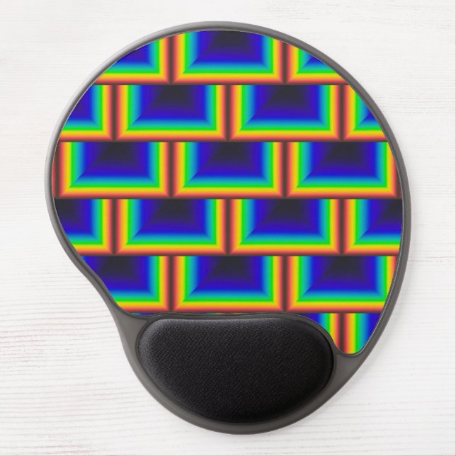 Solar spectrum square scales gel mouse pad (Front)