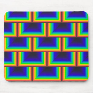 Solar spectrum square scales mouse pad