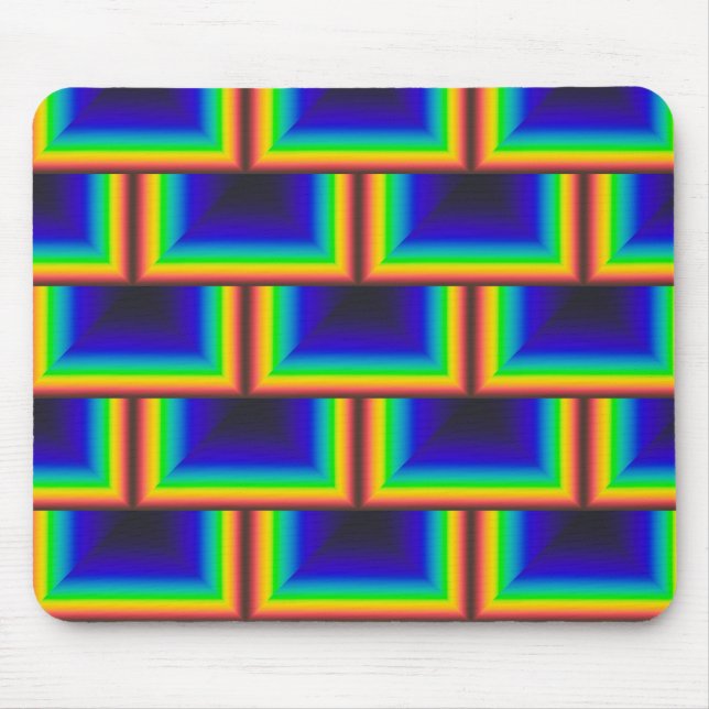 Solar spectrum square scales mouse pad (Front)