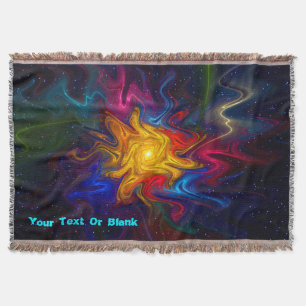 Solar Spectrum Throw Blanket