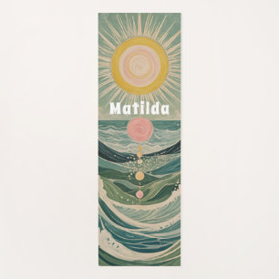 Solar Surge Personalized Yoga Mat