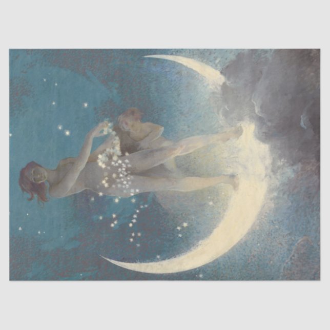 Solar System 1920's Goddess Stars Universe Tissue Paper (Front)