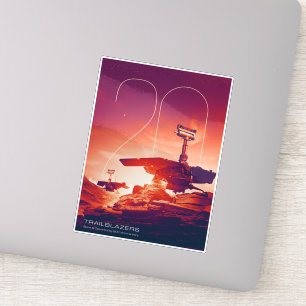 Solar System, 20 Years of Spirit and Opportunity Sticker