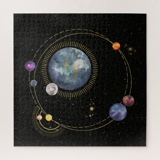 Solar System.3 Jigsaw Puzzle (Vertical)