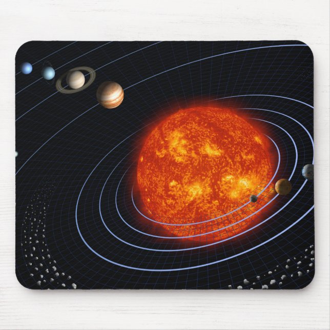 Solar System 8 Mouse Pad (Front)