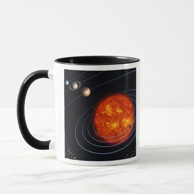 Solar System 8 Mug (Left)