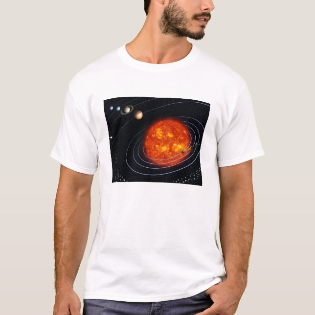 Solar System 8 T-Shirt (Front)