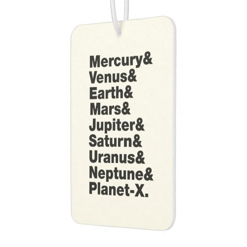 Solar System Air Freshener