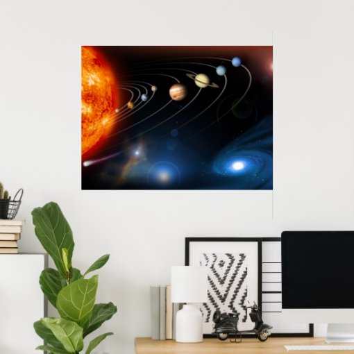 Solar System and Beyond Poster | Zazzle