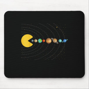 Solar System Astronomy Space Video Games Funny Gra Mouse Pad