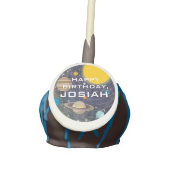 Solar System Birthday Party Cake Pops by LightinthePath at Zazzle