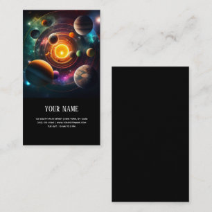 Solar System business card