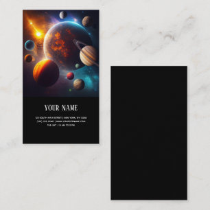 Solar System business card