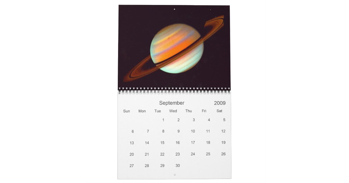 Solar System Calendar | Zazzle