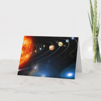 "Solar System" Card