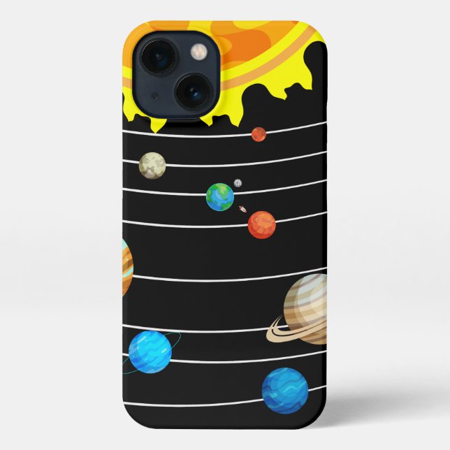 solar system case iphone (Back)