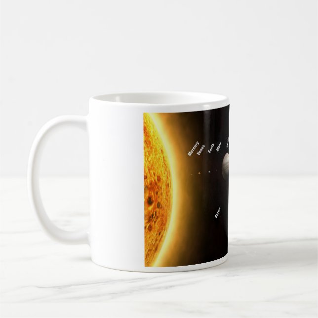 Solar System Coffee Mug (Left)