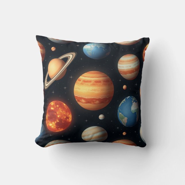 solar system cushion (Front)