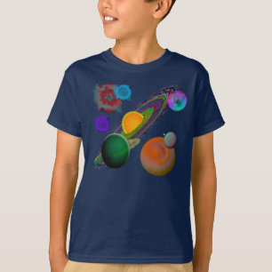 Solar System Design T-Shirt