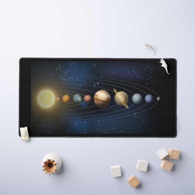 Solar System Desk Mat (Kids Table)