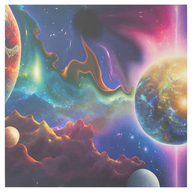 Solar System Entering Blackhole Gallery Wrap (Front)