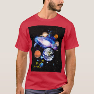 Solar System  Funny Planet Space Geek  T-Shirt