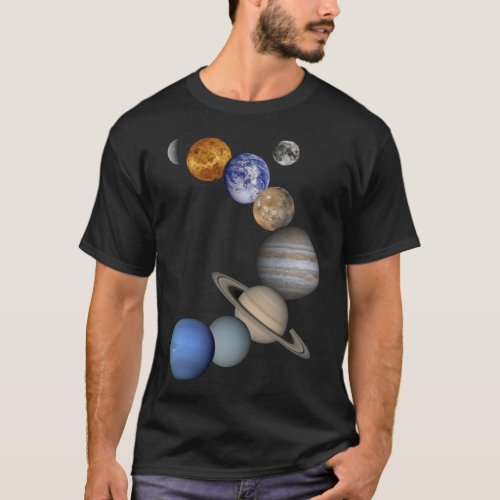 Solar System gifts The planets in our solar system T_Shirt