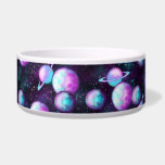 Solar System Glow | Cosmic Blue Purple Pink Planet Bowl<br><div class="desc">The Sky is the Limit! Gorgeous abstract colors and shapes collide to create this trendy space inspired seamless background pattern. Beautiful shades of blues and purples with hints of pink are perfect for any event or everyday to add a pop of color and personal style. Also transferrable to school/office supplies...</div>