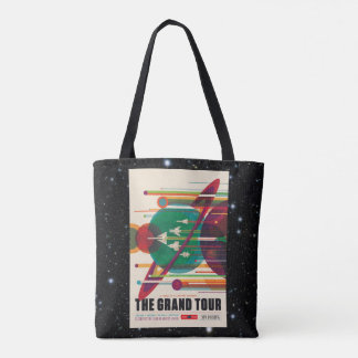 Solar System Grand Tour for space tourism Tote Bag