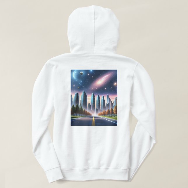 Solar System  Hoodie (Design Back)