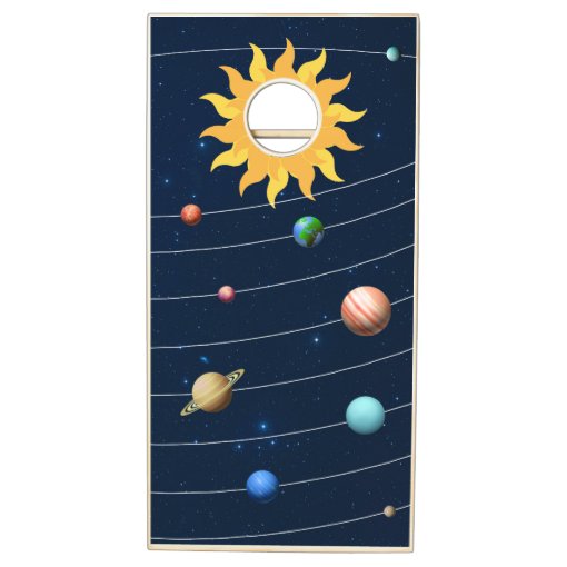 Solar System ID709 Cornhole Set | Zazzle