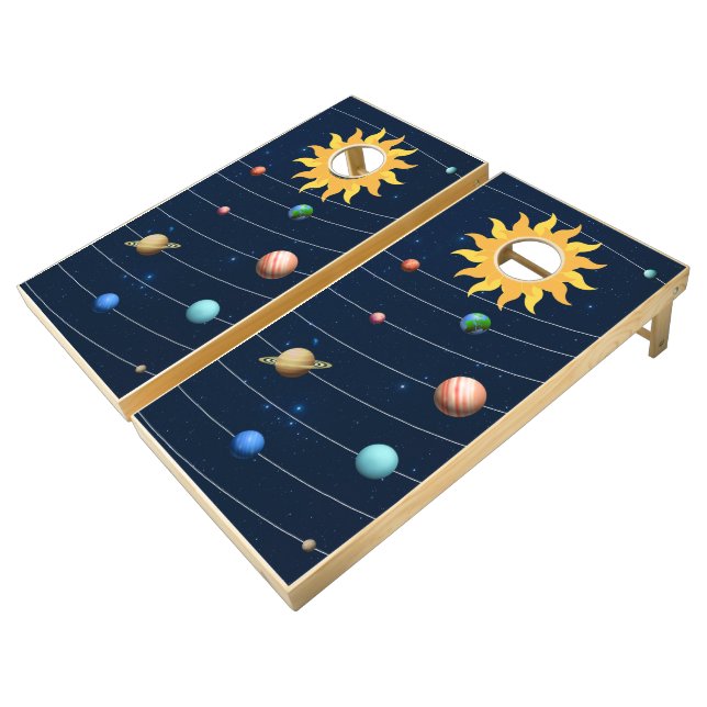 Solar System ID709 Cornhole Set (Angled)