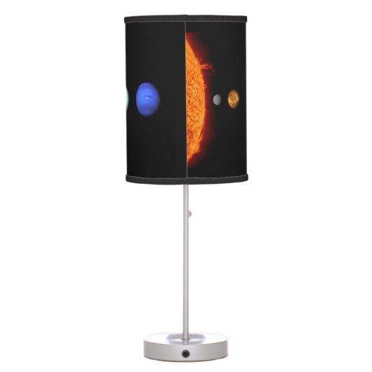Solar System In-Line Outer Space Table Lamp (Back)