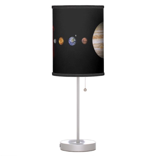 Solar System In-Line Outer Space Table Lamp (Left)