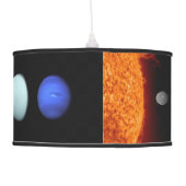 Solar System Inline Outer Space Model Lamp (Back)
