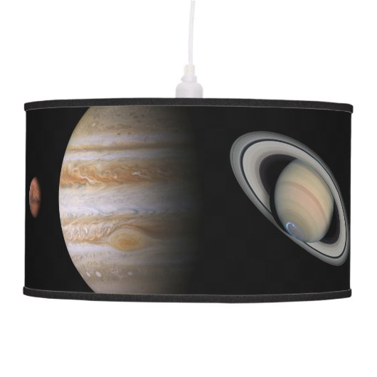 Solar System Inline Outer Space Model Lamp (Front)