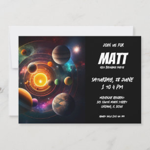 Solar System Invitation