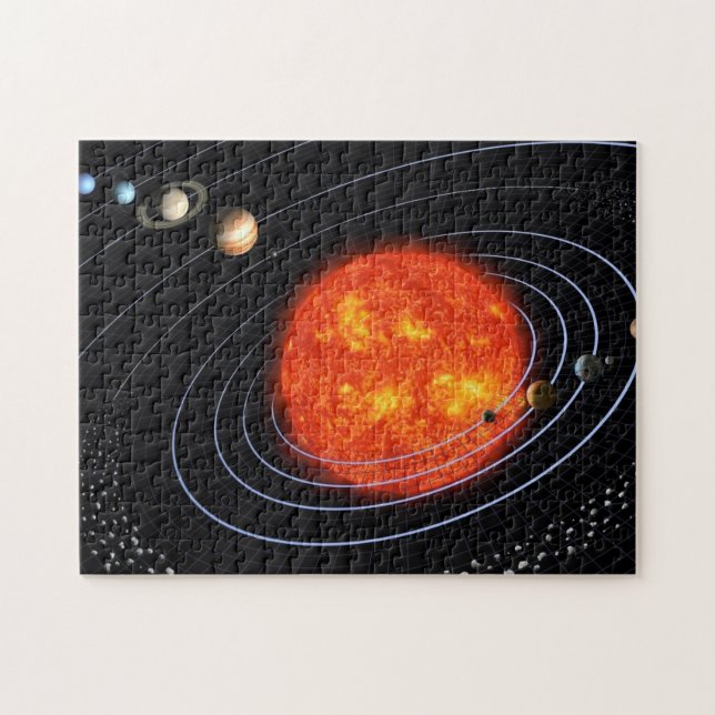Solar System - Jigsaw Puzzle (Horizontal)