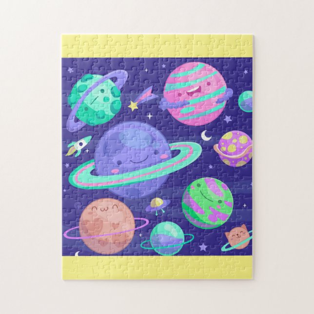 Solar System Jigsaw Puzzle (Vertical)