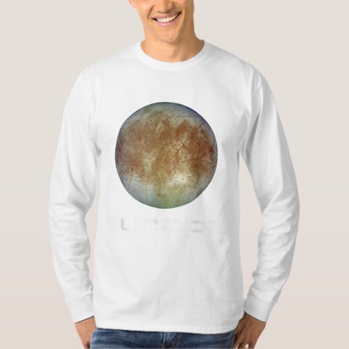 Solar System Jupiter Moon Europa Space Astronomy A T_Shirt