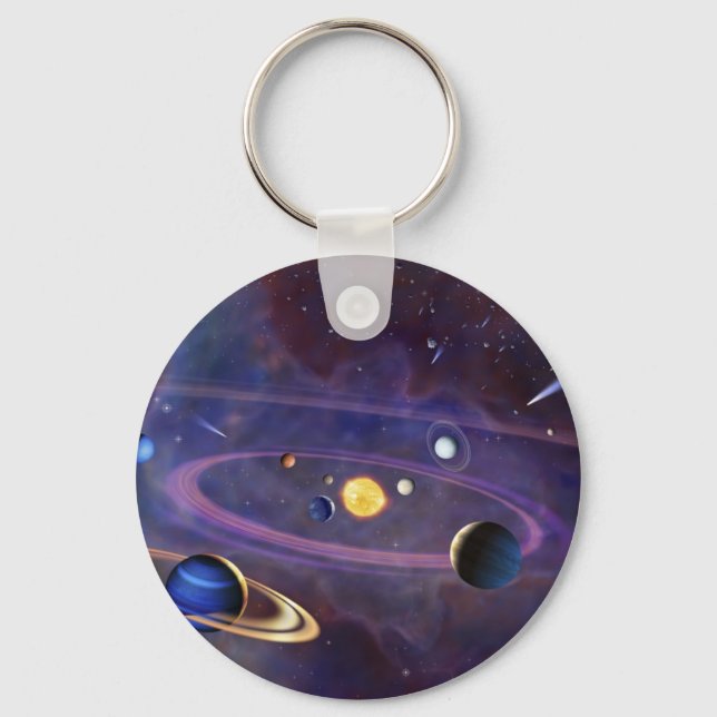 Solar System Keychain (Front)