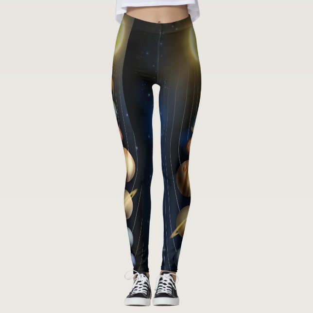 Solar System Leggings (Front)