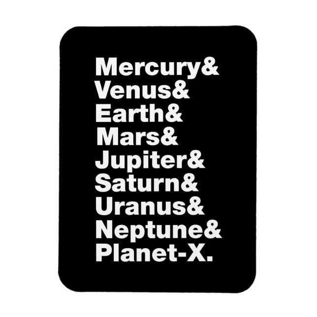 Solar System Magnet (Vertical)