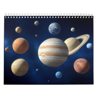 Solar System Montage Calendar